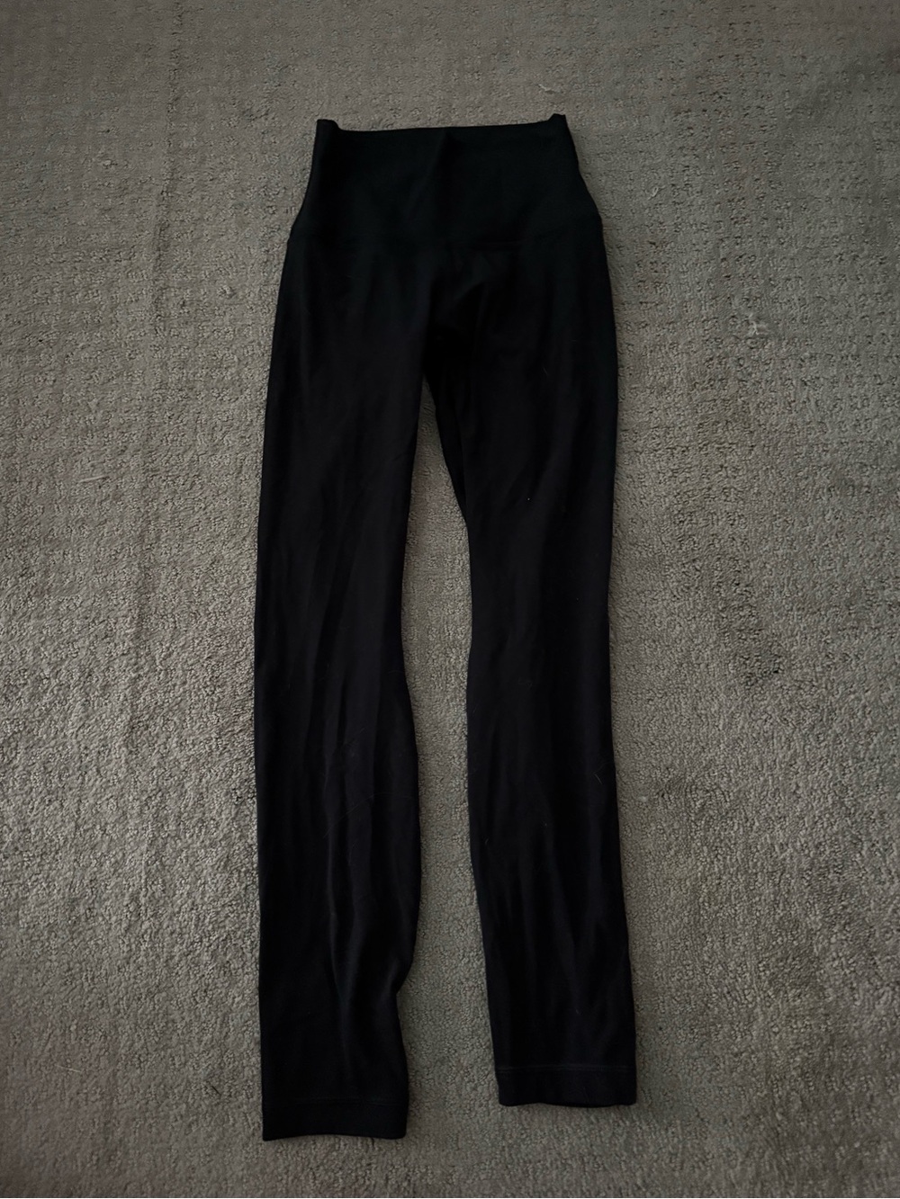 Black Lululemon Leggins Size 2